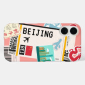 Peking Travel Case-Mate iPhone Hülle (Rückseite (Horizontal))