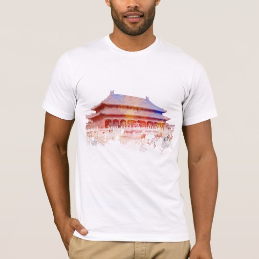 Peking-Verbotene Stadt T-Shirt (Vorderseite)