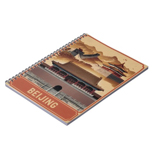 Peking Vintag Notizblock (Linke Seite)