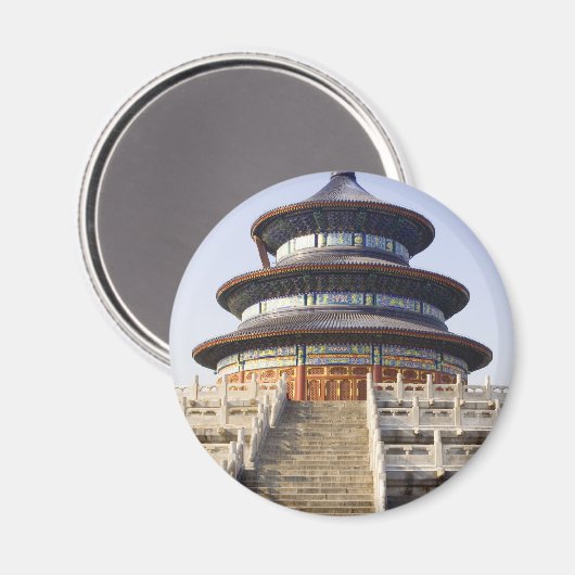 Pekinger Himmelstempel Magnet (Vorderseite/Rückseite)