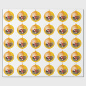 Pekinger Weihnachten Geschenkpapier (Flach)