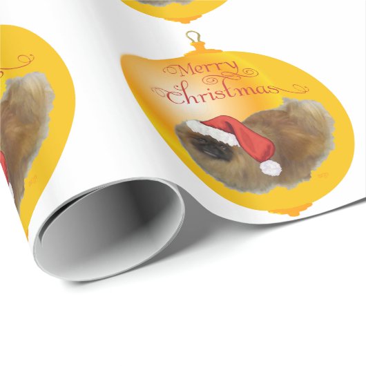 Pekinger Weihnachten Geschenkpapier (Rolleneckpunkt)