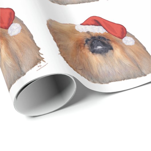 Pekinger Weihnachten Geschenkpapier (Rolleneckpunkt)
