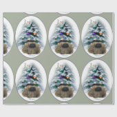 Pekinger Weihnachten Geschenkpapier (Flach)
