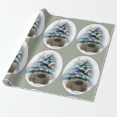 Pekinger Weihnachten Geschenkpapier (Ungerollt)