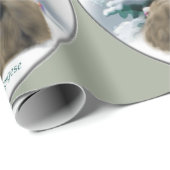 Pekinger Weihnachten Geschenkpapier (Rolleneckpunkt)