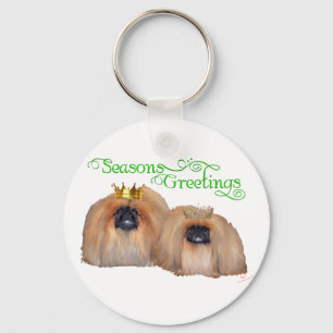 Pekinger Weihnachten Schlüsselanhänger