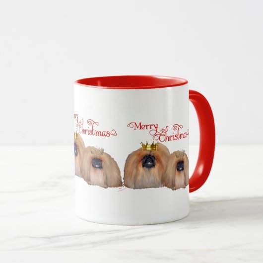 Pekinger Weihnachten Tasse (VorderseiteRechts)