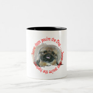 Pekinger Weisheit - Einige Tage . . . Zweifarbige Tasse