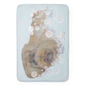 Pekingese Badezeit Badematte (Vorderseite Vertikal)