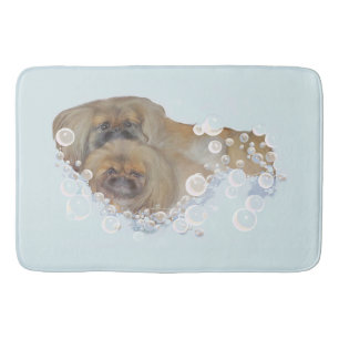 Pekingese Badezeit Badematte