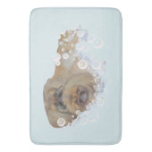 Pekingese Bath Time Badematte (Vorderseite Vertikal)