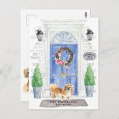 Pekingese Bewegungshinweis Postkarte (Vorne/Hinten)