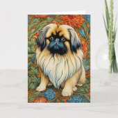 Pekingese Blank Card Dankeskarte (Vorderseite)