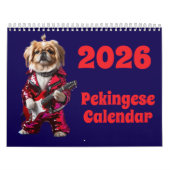 Pekingese Calendar Kalender (Titelbild)