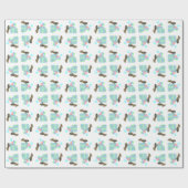 Pekingese Celebration Balloons Geschenkpapier (Flach)
