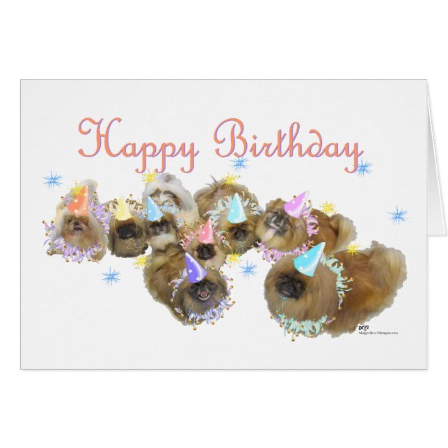 Pekingese Celebration Group (Vorderseite (Horizontal))