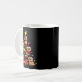 Pekingese Christmas Tree Ornament Funny Dog Gift  Kaffeetasse (Vorderseite Links)