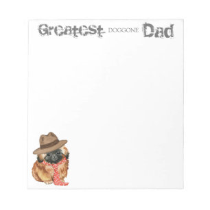 Pekingese Dad Notepad Notizblock