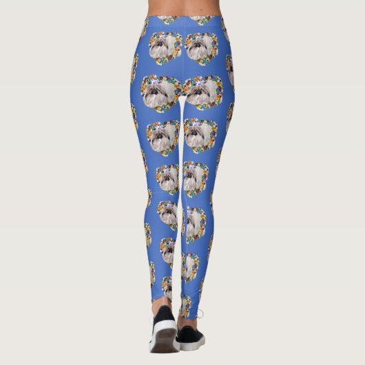 Pekingese Design Leggings (Rückseite)