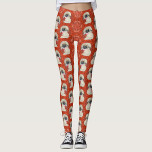 Pekingese-Design-Leggings Leggings