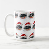Pekingese Dog Breed Christmas Stars Kaffeetasse (Links)