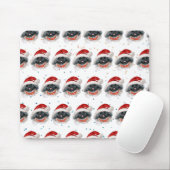 Pekingese Dog Breed Christmas Stars Mousepad (Mit Mouse)