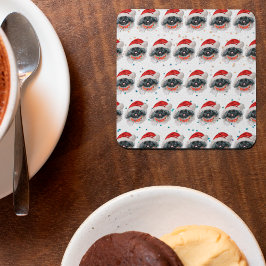 Pekingese Dog Breed Christmas Stars Rechteckiger Pappuntersetzer