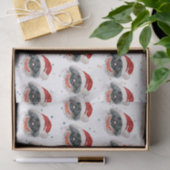 Pekingese Dog Breed Christmas Stars Seidenpapier (Geschenk)