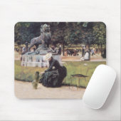 Pekingese Dog im Park Mousepad (Mit Mouse)