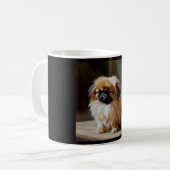 Pekingese Dog Kaffeetasse (Vorderseite Links)