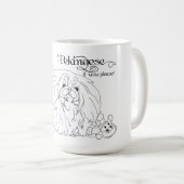 Pekingese Dog Kaffeetasse (VorderseiteRechts)