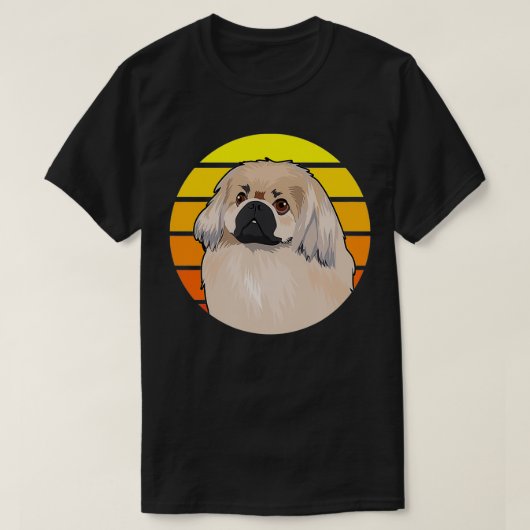 Pekingese Dog Lover Gift T-Shirt (Design vorne)