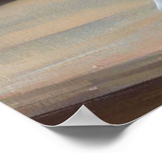 Pekingese Dog Poster (Ecke)