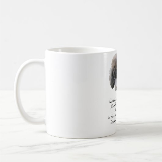 Pekingese Dog Rainbow Bridge Kaffeetasse (Links)