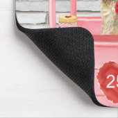 Pekingese Dog Valentine's Day Kissing Booth Mousepad (Ecke)