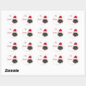 Pekingese Dog Weihnachtsgeschenk Aufkleber (Blatt)