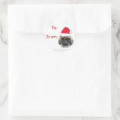 Pekingese Dog Weihnachtsgeschenk Aufkleber (Tasche)