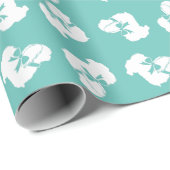 Pekingese Doppy Puppy Geschenkpapier (Rolleneckpunkt)