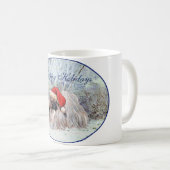Pekingese-Feiertagsdesigns Kaffeetasse (VorderseiteRechts)