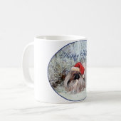 Pekingese-Feiertagsdesigns Kaffeetasse (Vorderseite Links)
