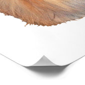 Pekingese Frohe Weihnachten Poster (Ecke)