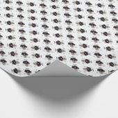 Pekingese Geschichtsdesign Geschenkpapier (Ecke)
