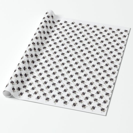 Pekingese Geschichtsdesign Geschenkpapier (Ungerollt)