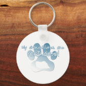 Pekingese Grandchildren Schlüsselanhänger (Vorderseite)