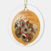 Pekingese Group Ornament (Links)