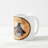 Pekingese Halloween Kaffeetasse (VorderseiteRechts)