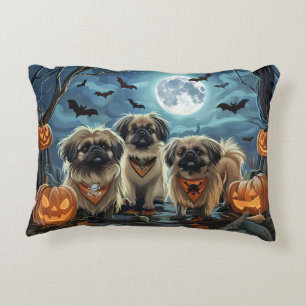 Pekingese Halloween Spooky Dekokissen
