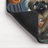 Pekingese Halloween Spooky Mousepad (Ecke)