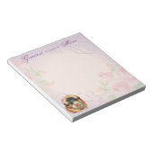 Pekingese Herzerkrankung Mama Notizblock (angewinkelt)